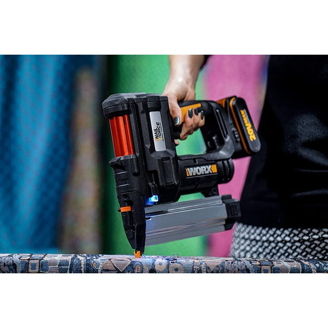 WORX | NITRO 20V Powershare® Cordless 18 Gauge Nail & Staple Gun Kit