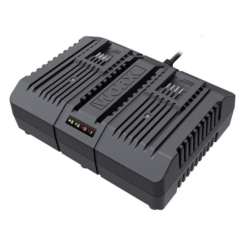 Worx | Battery Charger 20V, 2 X 2Ah Dual Port Charger (Online Only) - Toolcraft