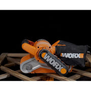 WORX | Belt Sander 950W 76 X 533mm Dust Extraction 2Pc Belt-Toolcraft