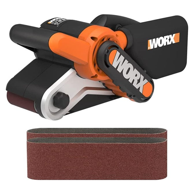 WORX | Belt Sander 950W 76 X 533mm Dust Extraction 2Pc Belt