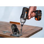 WORX | Drill Driver Combo 20V WX101.9 & WX291.9 2 X 2,0Ah Batteries & Std Charger-Toolcraft