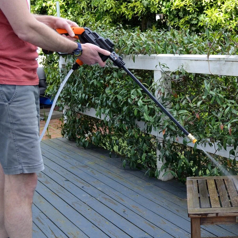 WORX | Hydroshot Kit 20V 24 bar Cordless Pressure Cleaner with 4 Accessories, Battery & Charger-Toolcraft