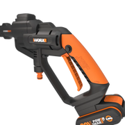 WORX | Hydroshot Kit 20V 24 bar Cordless Pressure Cleaner with 4 Accessories, Battery & Charger-Toolcraft