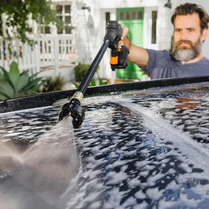 WORX | Hydroshot Kit 20V 24 bar Cordless Pressure Cleaner with 4 Accessories, Battery & Charger-Toolcraft