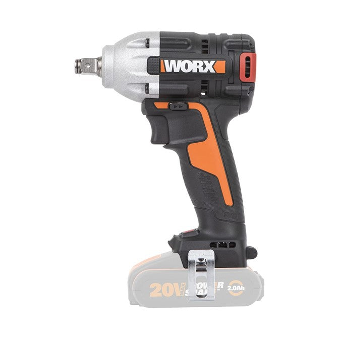 WORX | Impact Wrench 20V BrushLess 1/2" 300Nm-Toolcraft