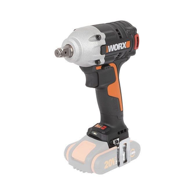 WORX | Impact Wrench 20V BrushLess 1/2" 300Nm-Toolcraft