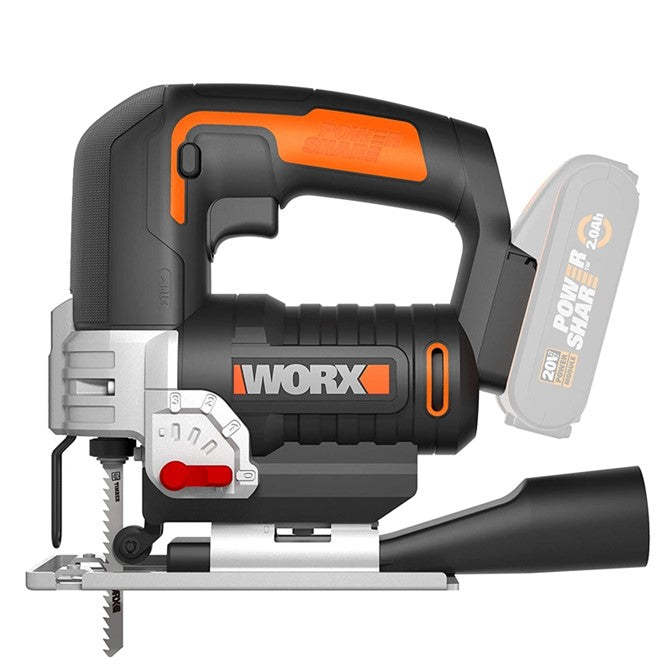 WORX | Jigsaw 20V Quick Blade Change System (Battery Excluded)