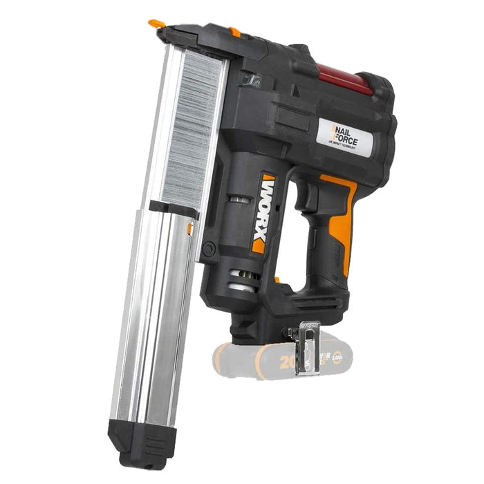 Worx | Nailer/Stapler, Nail Force 20V, Tool Only (Online Only) - BPM Toolcraft
