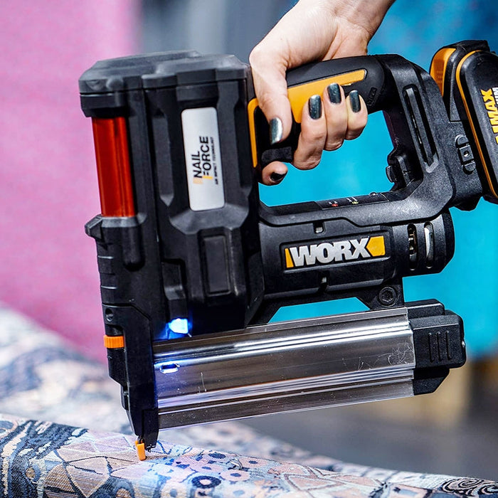 Worx | Nailer/Stapler, Nail Force 20V, Tool Only (Online Only) - BPM Toolcraft