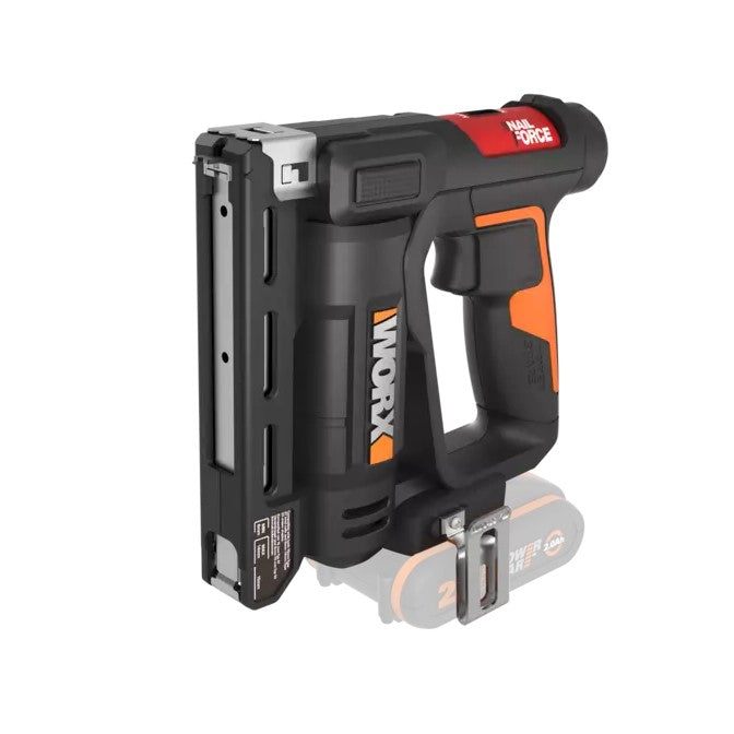 Worx | Nailforce™ Crown Stapler 3/8" Cordless 20V Powershare® Nitro™ - (Battery Excluded)-Toolcraft