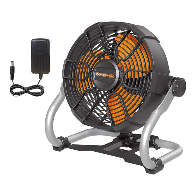 WORX | Portable Work Fan Cordless 20V Powershare® Cordless Work Fan - (Battery Excluded)