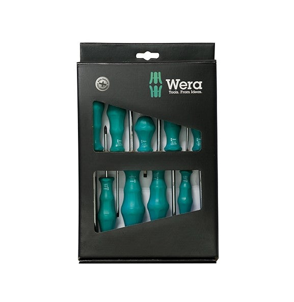 Wera | Screwdriver Set Green 8Pc-Toolcraft