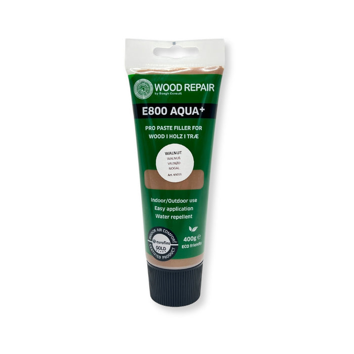Wood Repair | Paste Filler WM E800 Aqua+ 400g Walnut