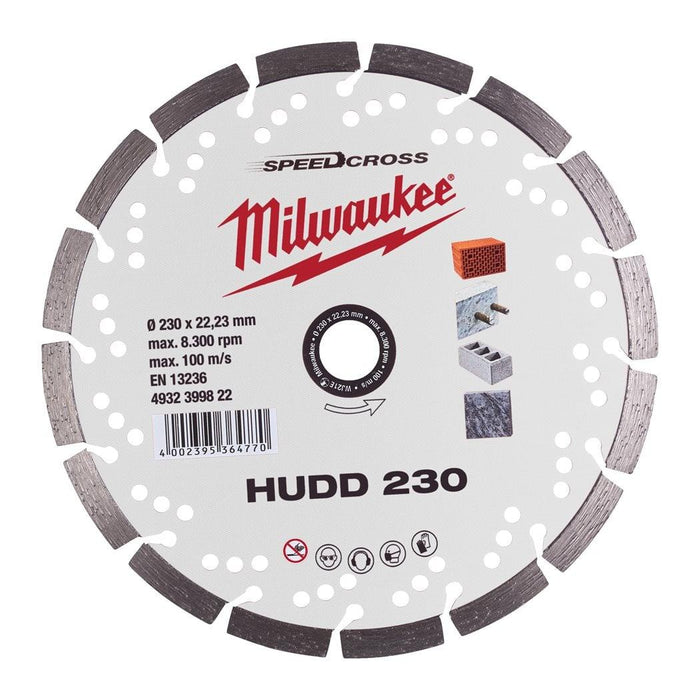 Milwaukee | HUDD 230 mm - 1 pc Speedcross