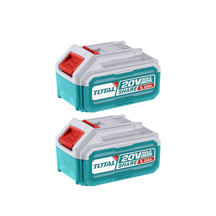 TOTAL | Battery Kit 20v - 2 x 5.0Ah