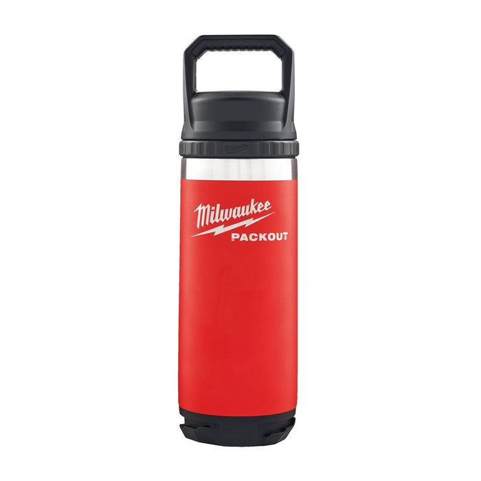 Milwaukee | Packout Bottle 532 ml Chug Lid Red