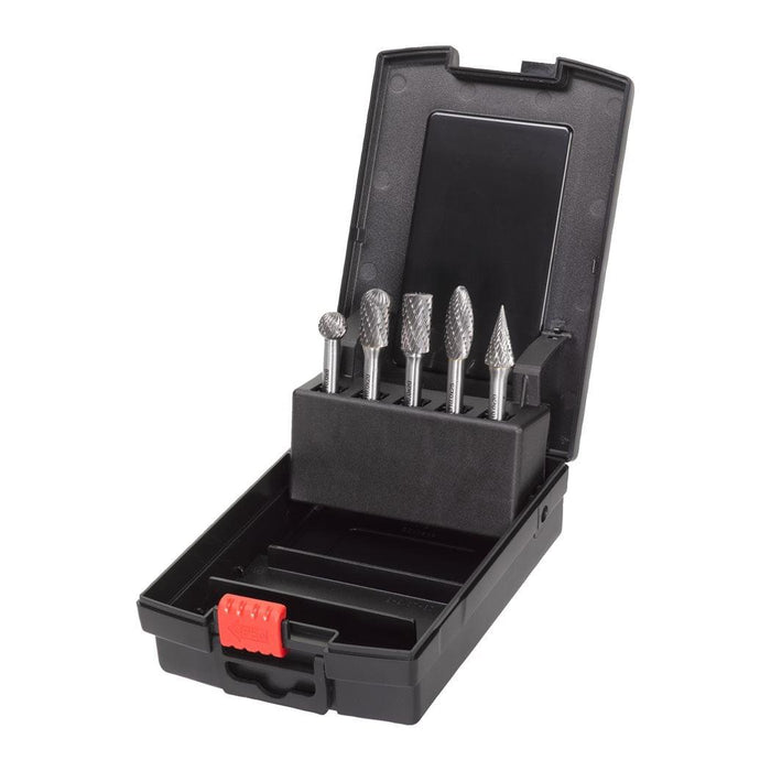 Milwaukee | Burrs TC 6x10mm set-5pc Carbide Burrs