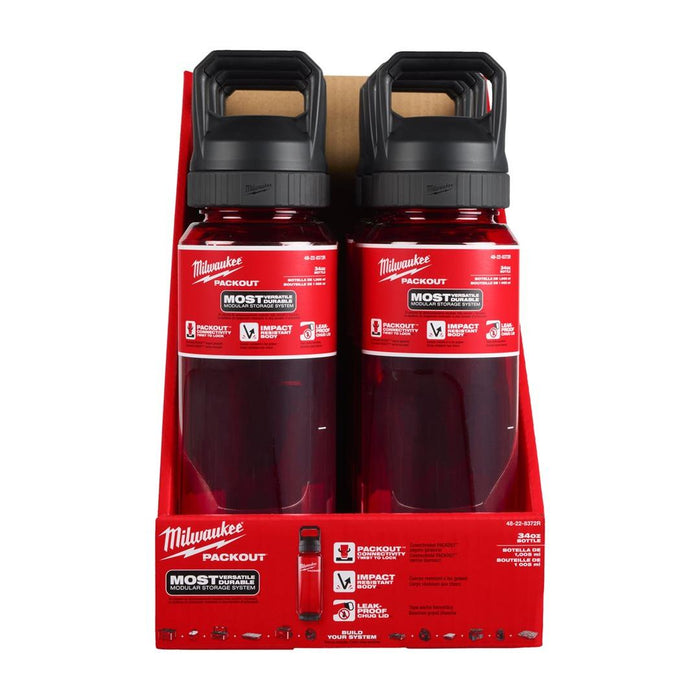 Milwaukee | PACKOUT 1005ML PLASTIC BOTTLE CHUG LID RED