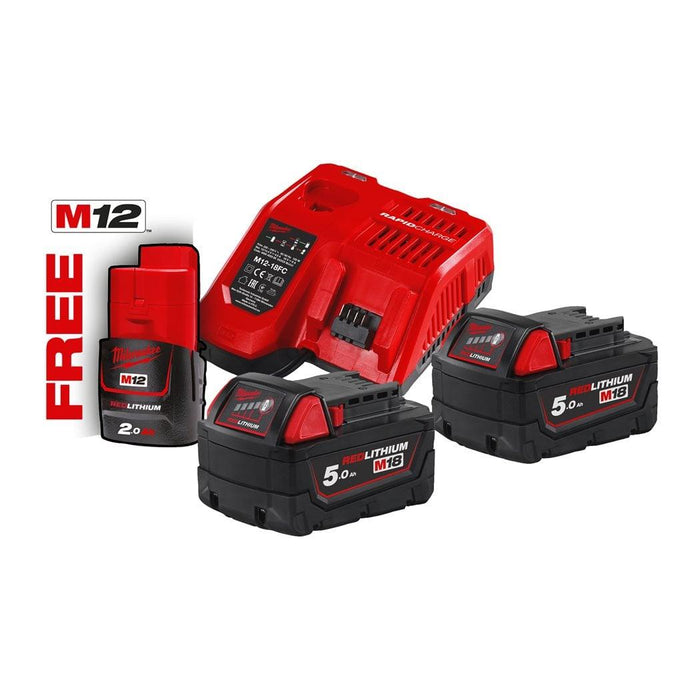 Milwaukee | M18™ NRG-502 Battery & Charger Kit