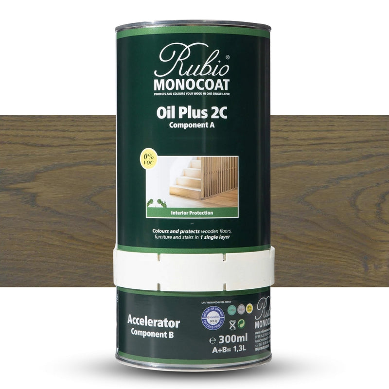 Rubio Monocoat | Oil Plus 2C Gold Label - Ash Grey 1.3L-Toolcraft