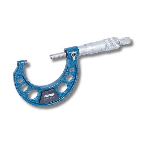 Accud | Outside Micrometer 25-50mm 0.004mm Acc. 0.01mm Grad-Toolcraft