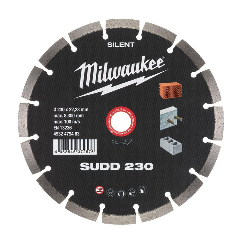 Milwaukee | SUDD 230 mm - 1 pc Contractor Diamond-Toolcraft