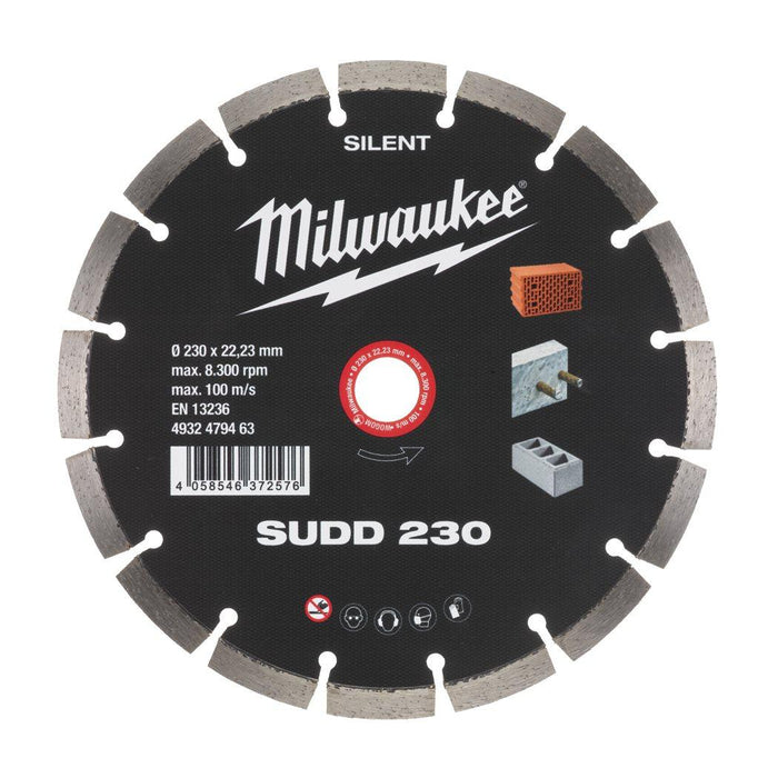 Milwaukee | SUDD 230 mm - 1 pc Contractor Diamond