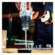 Tork Craft | Drill &amp; Impact Driver Twin Pack 20v 2 X 2.0ah Bat Std Charg Carry Bag-Toolcraft