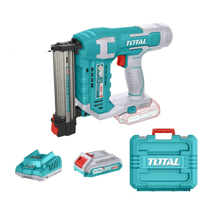 TOTAL | Cordless Brad Nailer 20V + 2.0Ah Battery & Charger