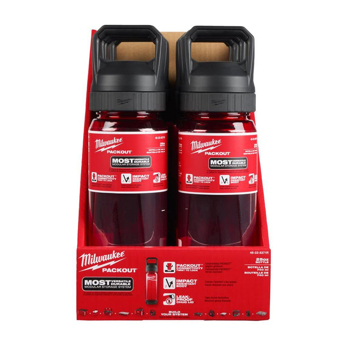 Milwaukee | PACKOUT 740ml Plastic Bottle (RED)