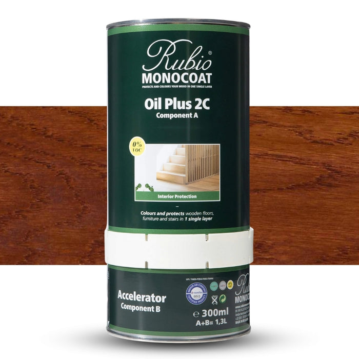 Rubio Monocoat |  Oil Plus 2C Gold Label - Cherry Coral 1.3L