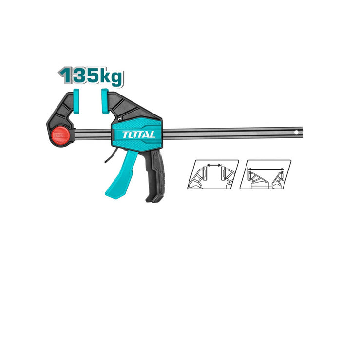 TOTAL | Clamp Quick Bar 24" HD 135kg