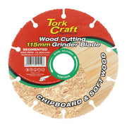 Tork Craft Wood Cutting Blade 115mm x 22.23mm-Toolcraft