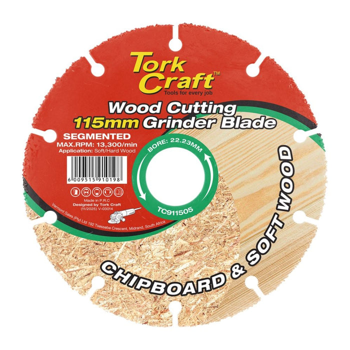 Tork Craft Wood Cutting Blade 115mm x 22.23mm