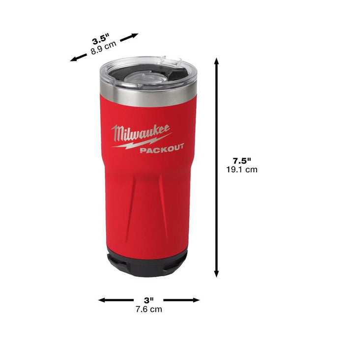 Milwaukee | Packout Tumbler 591 ml Red