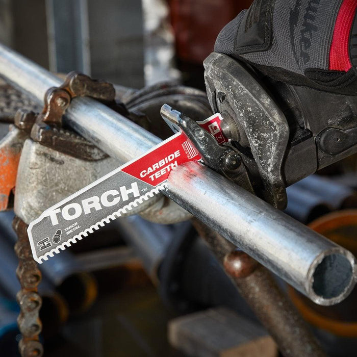 Milwaukee | TCT TORCH 230mmx8 Tpi - 5pc Metal:HD TORCH Carbide
