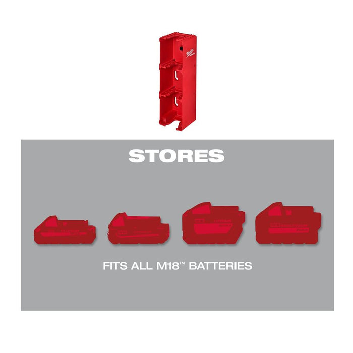 Milwaukee | PACKOUT M18 Battery Holder - 1pc