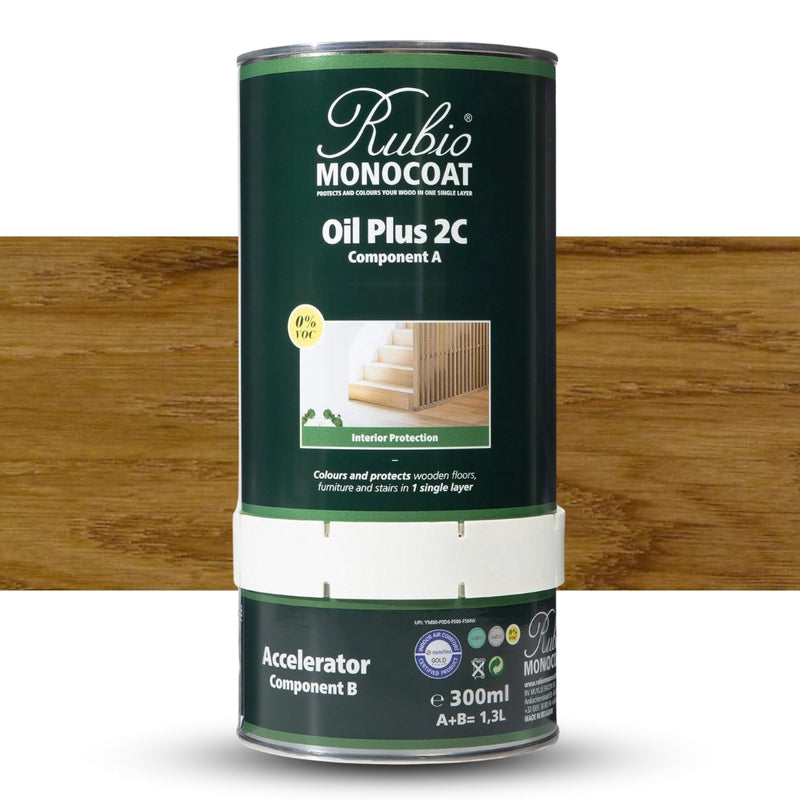 Rubio Monocoat | Oil Plus 2C Gold Label - Dark Oak 1.3L-Toolcraft