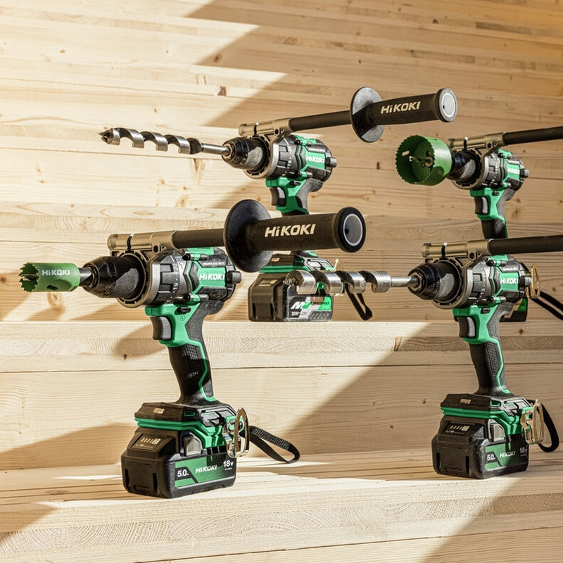 Hikoki | Cordless Hammer Drill 2Ah Set DV36DCWRZ-Toolcraft