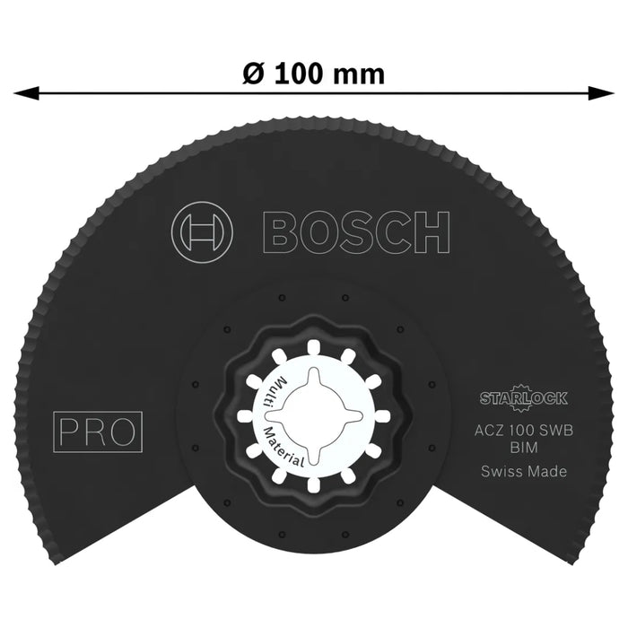 BOSCH SEGMENTAL SAW BLADE RB - 1ER ACZ100 SWB
