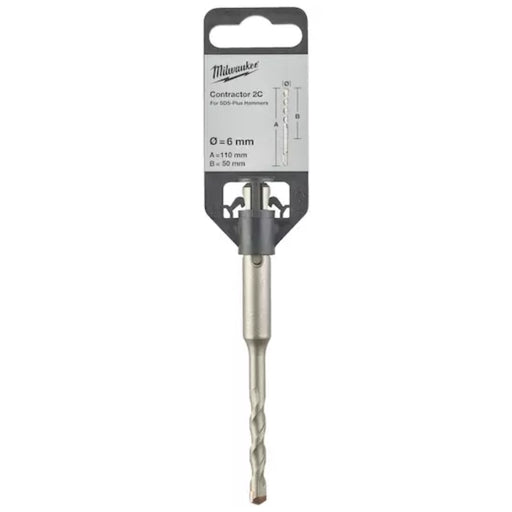 Milwaukee SDS PLUS CONTRACTOR DRILL BITS-6 x 110-Toolcraft