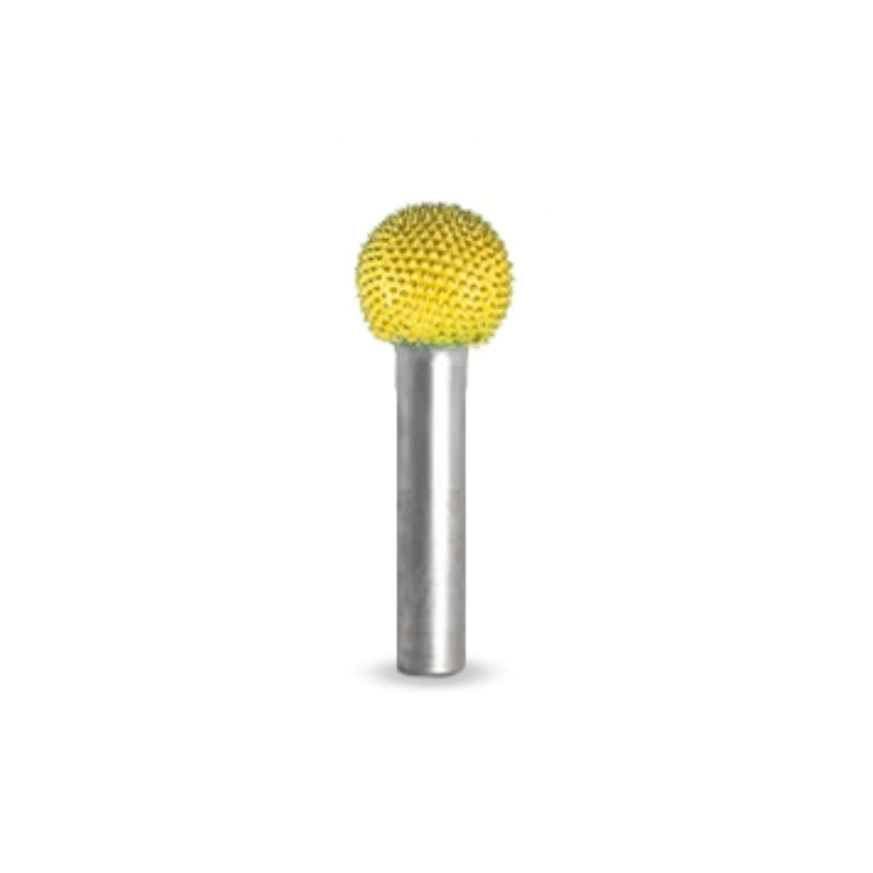 Saburrtooth | 1/2" Sphere Burr (1/4" Shank) - Fine-Toolcraft