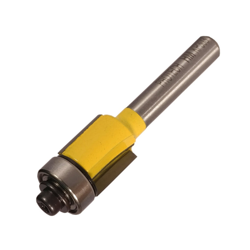 Pro-Tech | Trim Bit 1/2" X 1/2"With Bottom Bearing 1/4" Shank