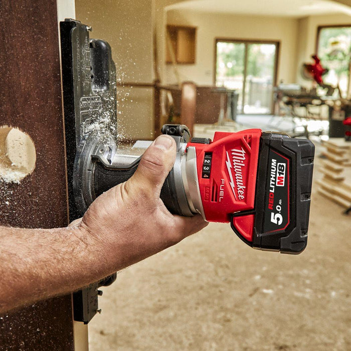 Milwaukee Cordless Trim Router M18 FTR8-0X