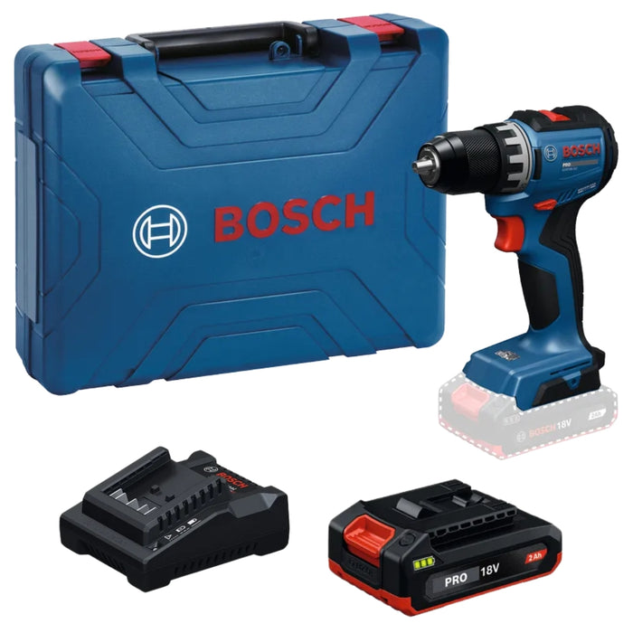 Bosch | Cordless Drill Driver Gsr 18V-52  (1 X 2.0Ah) + Charger