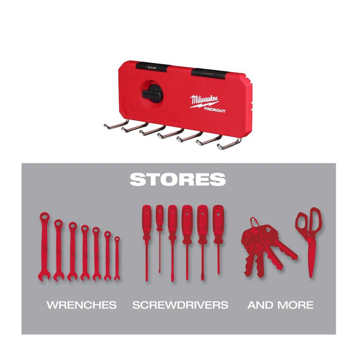 Milwaukee | PACKOUT small hook row