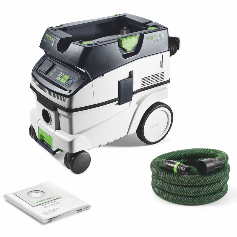 Festool | CTL 26 EI CLEANTEC Mobile Dust Extractor 26 litre + R1500 Cashback (Cashback will be received when registering tool for warranty, Ts&Cs in description below)-Toolcraft