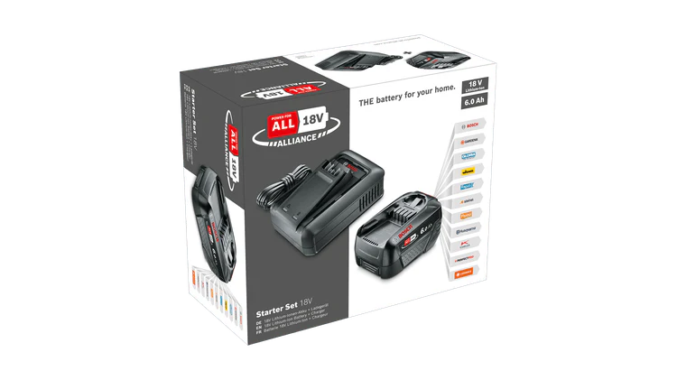 Bosch DIY | Battery Starter Set 18V 1x 6.0Ah Battery + Charger
