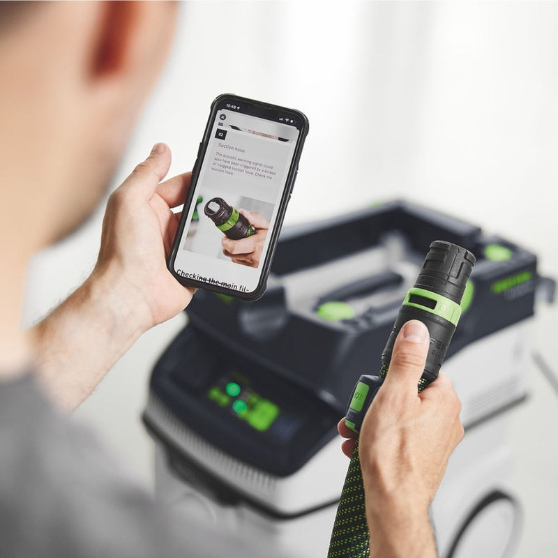 Festool | CTL 26 EI CLEANTEC Mobile Dust Extractor 26 litre + R1500 Cashback (Cashback will be received when registering tool for warranty, Ts&Cs in description below)-Toolcraft
