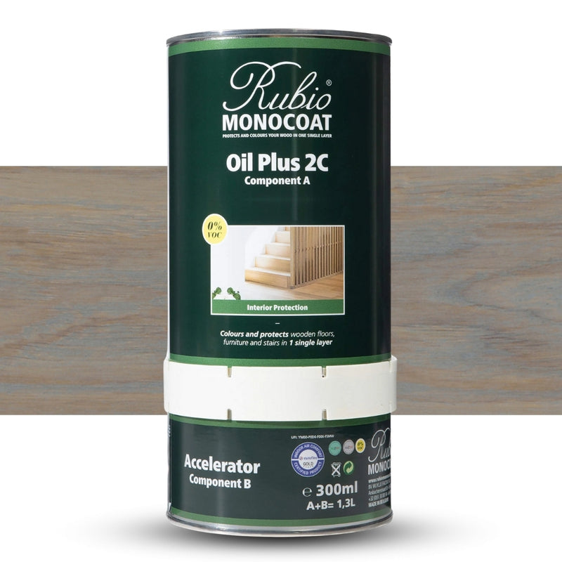 Rubio Monocoat | Oil Plus 2C Gold Label - Gris Belge 1.3L-Toolcraft
